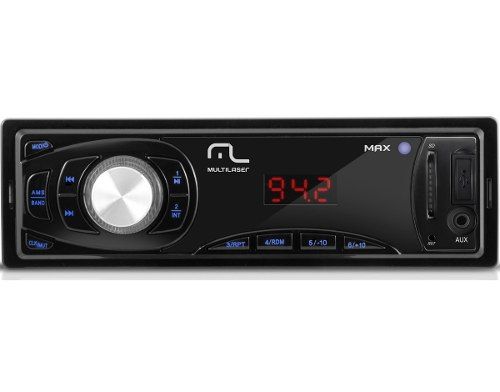 Auto Rádio Mp3 Player Automotivo Max Multilaser Frete Grátis